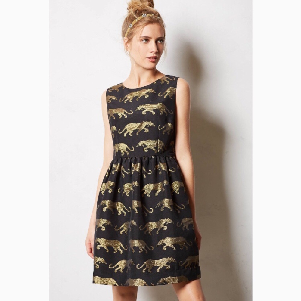 Anthropologie Panthere Dress